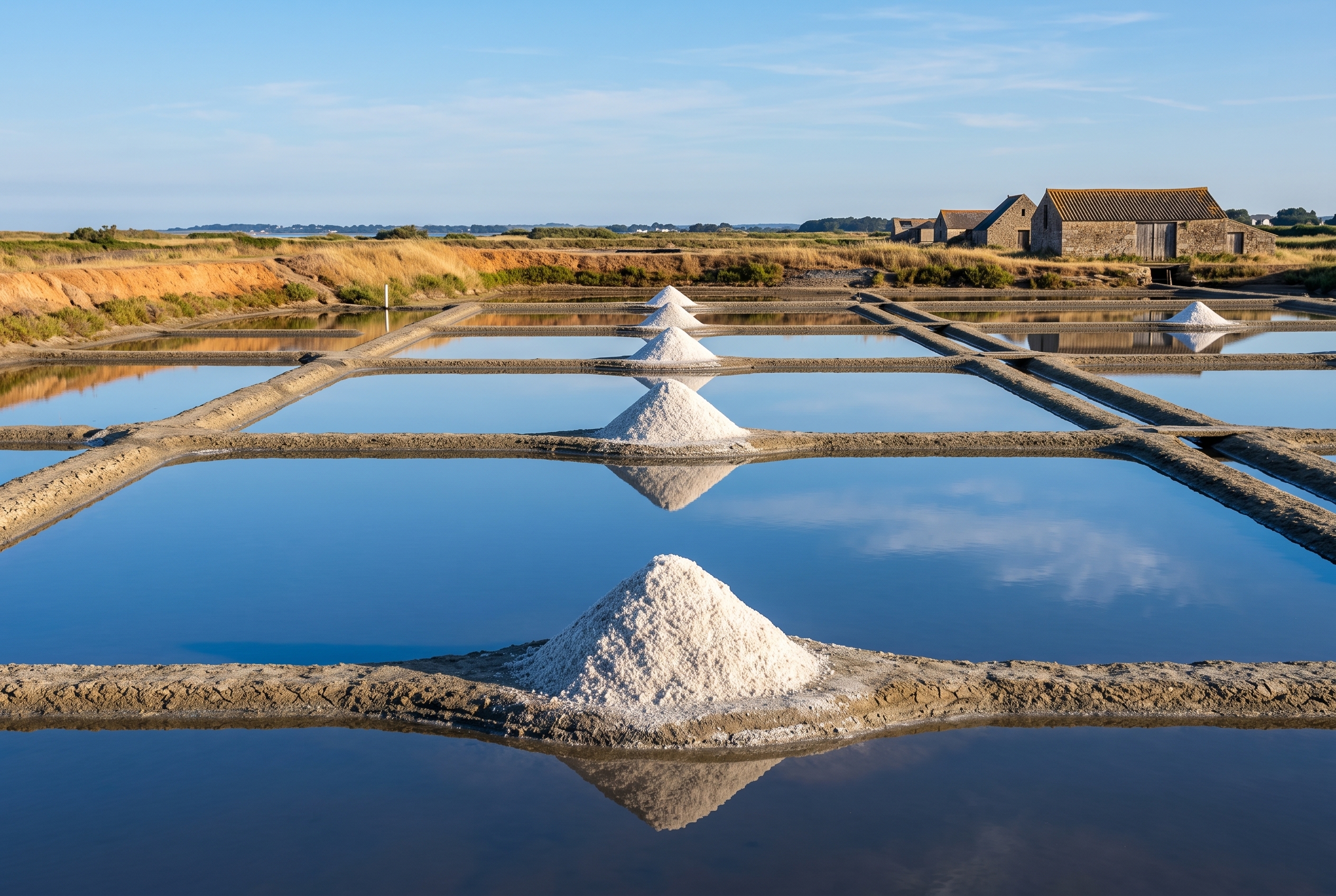 Ancient Salt Marshes of Guérande, France